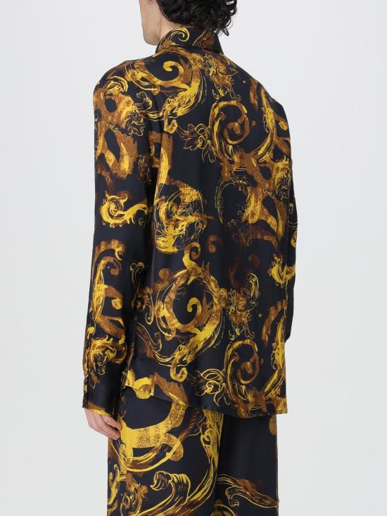  베르사체 긴팔 셔츠 76GAL2R076UP200 G89 Black - VERSACE