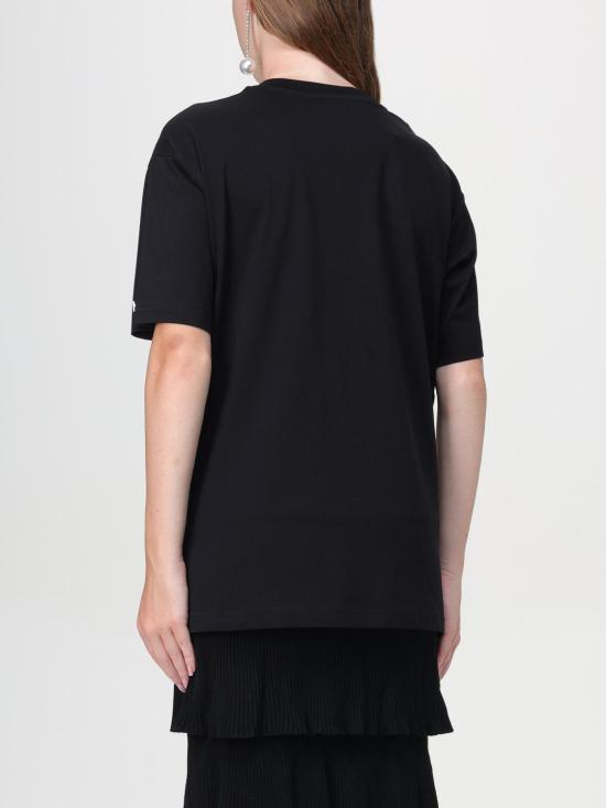 25FW 모스키노 반팔 티셔츠 07095441 1555 Black 1 - MOSCHINO