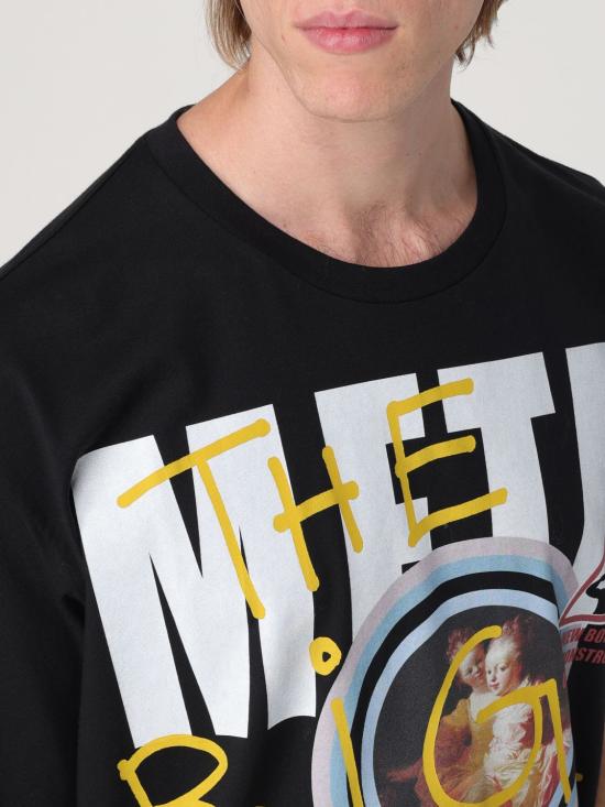 24FW 비비안웨스트우드 반팔 티셔츠 3G010024J001M N401 Black - VIVIENNE WESTWOOD