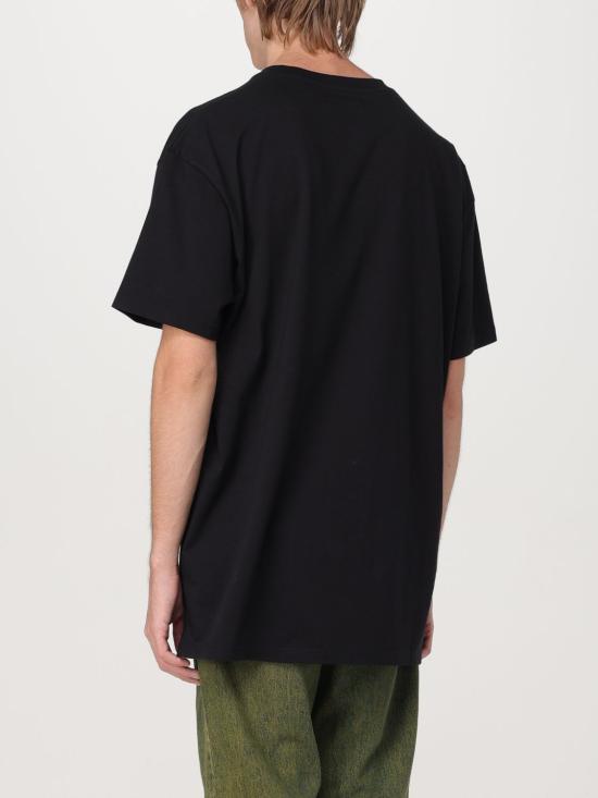 24FW 비비안웨스트우드 반팔 티셔츠 3G010024J001M N401 Black - VIVIENNE WESTWOOD