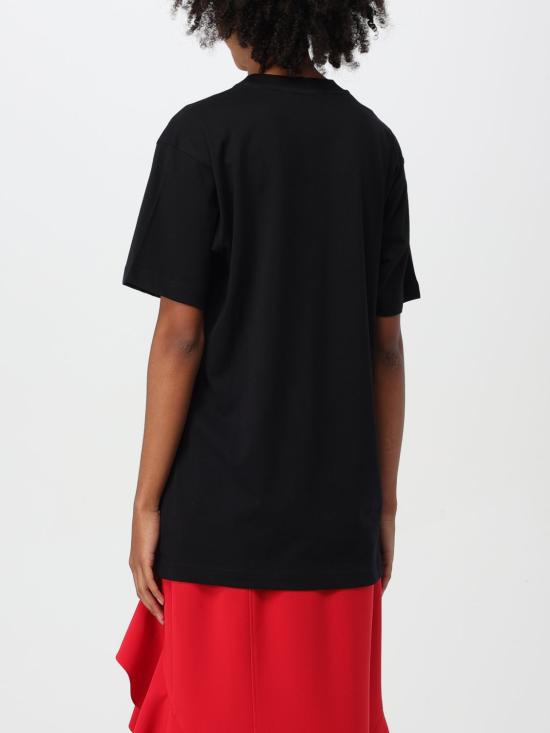 25FW 모스키노 반팔 티셔츠 07025441 1555 Black - MOSCHINO