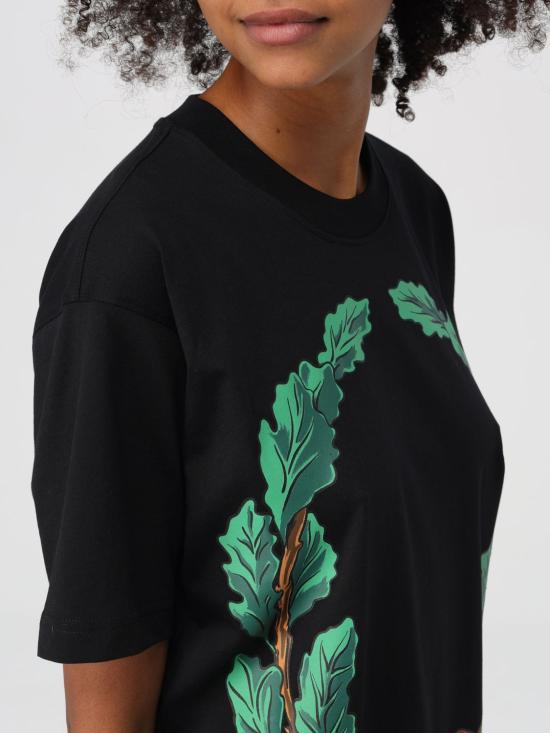 25FW 모스키노 반팔 티셔츠 07025441 1555 Black - MOSCHINO