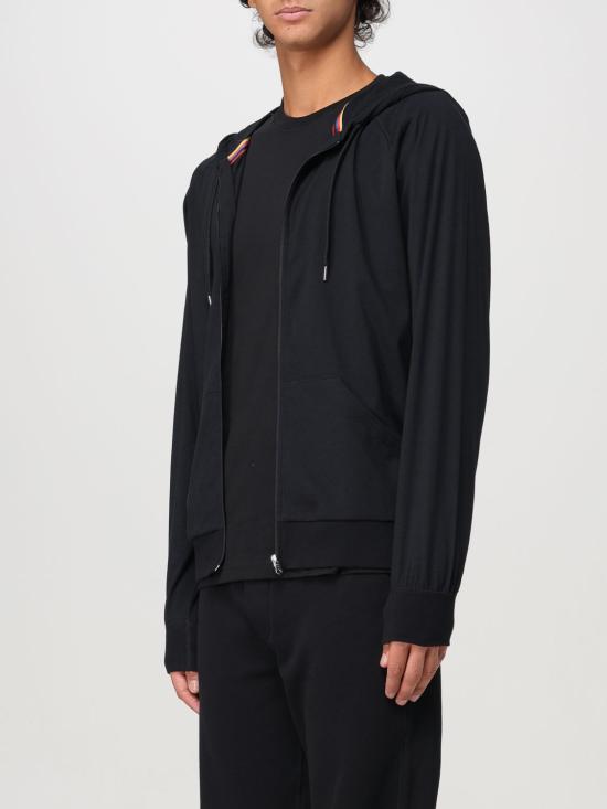 25FW 폴 스미스 코튼 저지 후드티  M1A500MAU279B 79 Black - PAUL SMITH