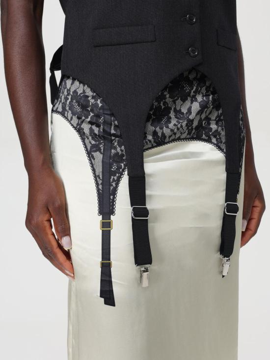 24FW 모스키노 베스트 10015417 3516 Grey - MOSCHINO