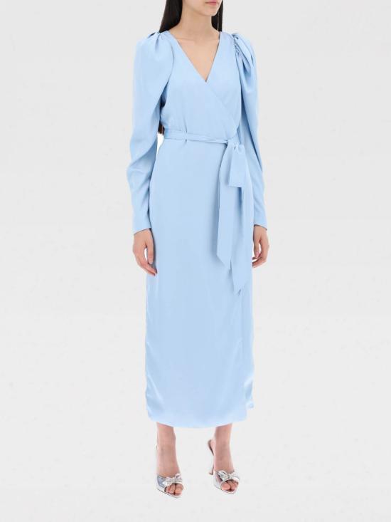 25FW 로테이트 롱 원피스 112567 2961 Sky Blue