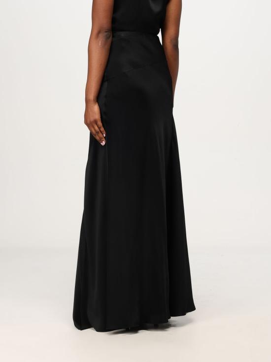 25FW 알베르타 페레티 롱 스커트 01146619 555 Black - ALBERTA FERRETTI