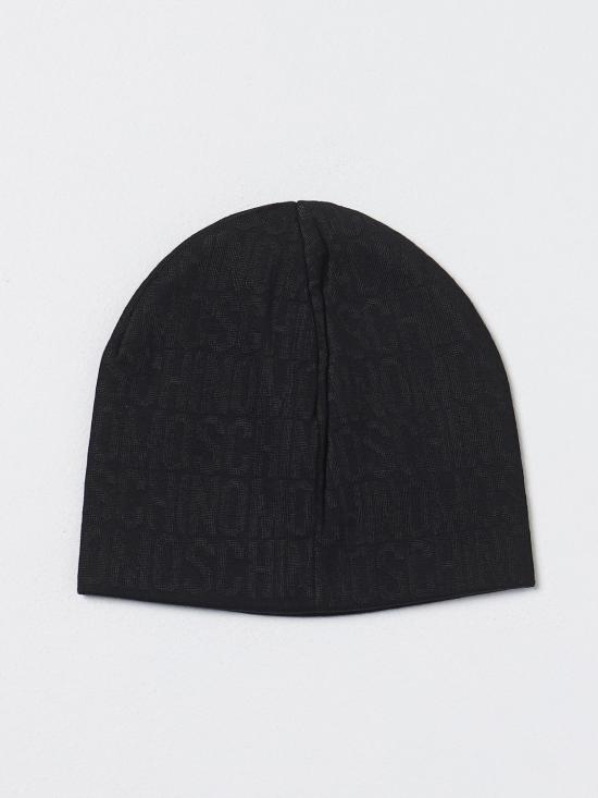 25FW 모스키노 비니 92078273 1555 Black - MOSCHINO