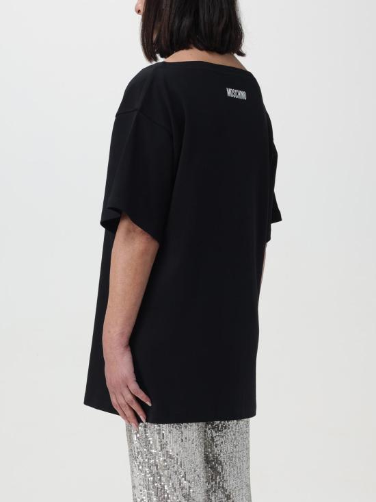  모스키노 반팔 티셔츠 07030442 4555 White 1 - MOSCHINO