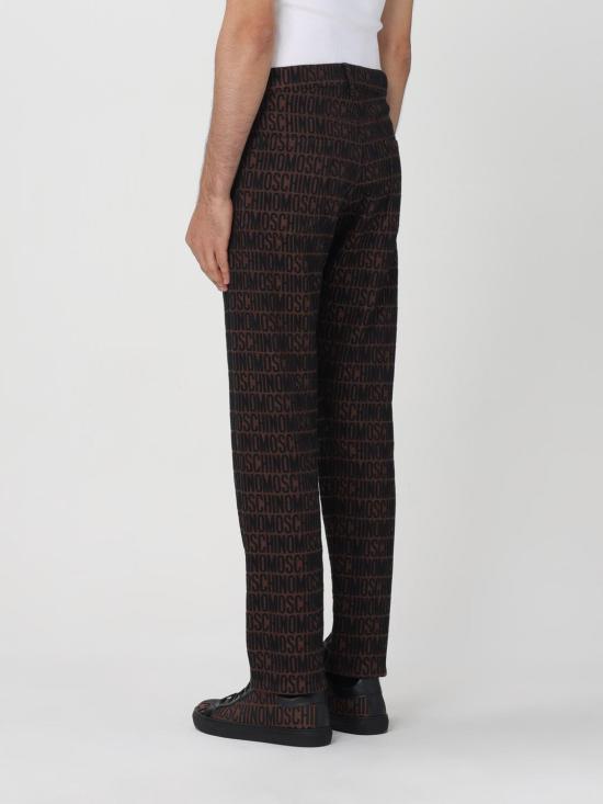 25FW 모스키노 데님 팬츠 03162623 1103 Brown - MOSCHINO