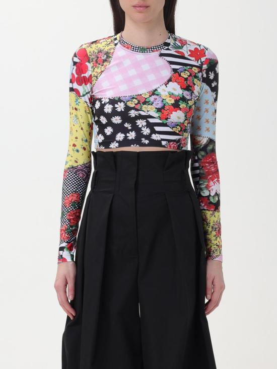  모스키노 긴팔 티셔츠 12063780 1888 Multicolor