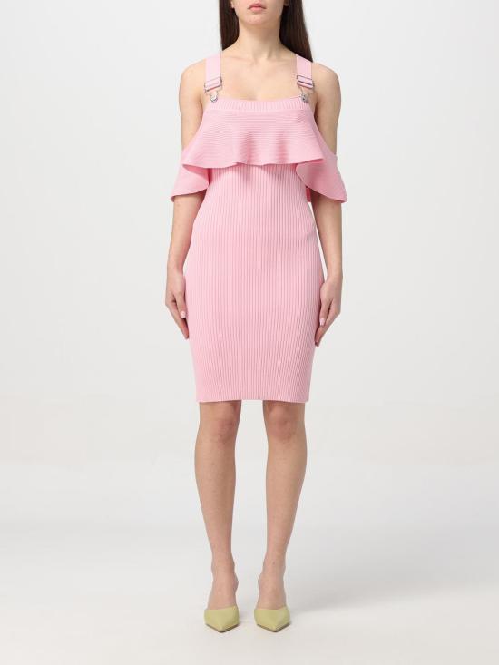  모스키노 미디 원피스 04833703 0224 Pink
