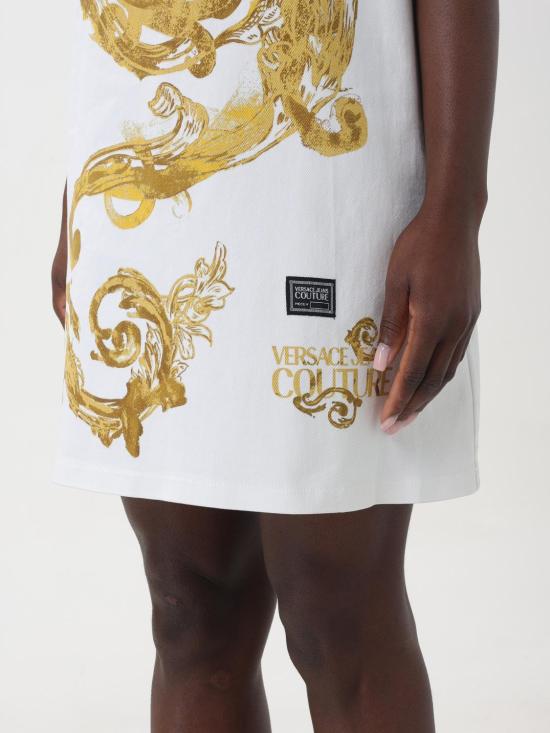  베르사체 숏 원피스 76HAO99P76DP959 G03 White - VERSACE