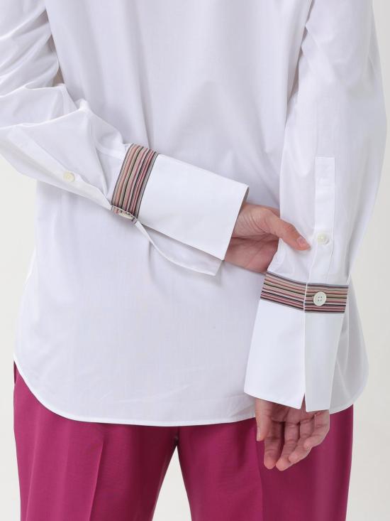 25FW 폴 스미스 셔츠 W1R327BM10955 01 White - PAUL SMITH