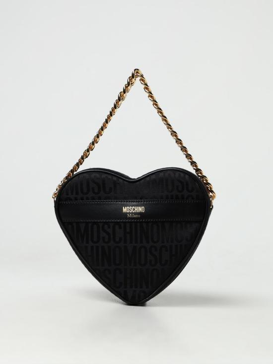 25FW 모스키노 숄더백 74168268 1555 Black