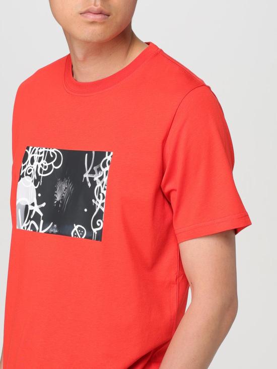  PS 바이 폴스미스 반팔 티셔츠 M2R011RMP4544 25E Red - PS BY PAUL SMITH