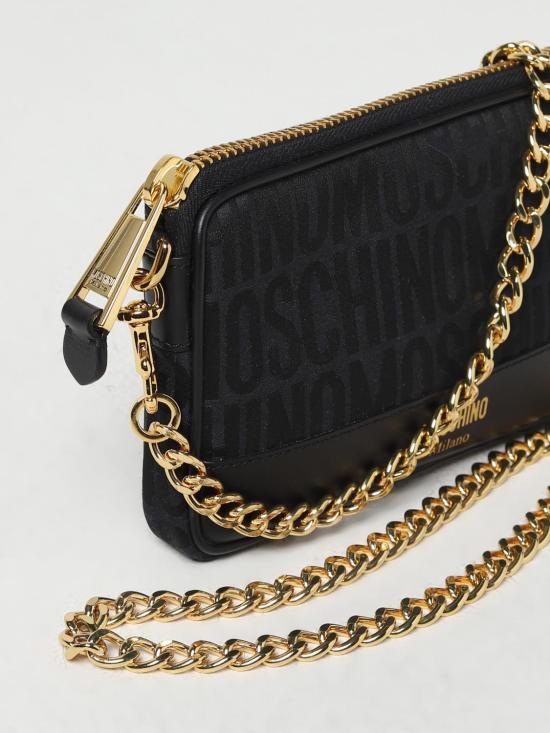 25FW 모스키노 토트백 74108268 1555 Black - MOSCHINO