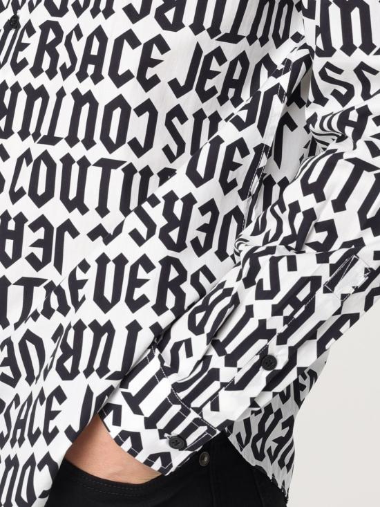  베르사체 롱 슬리브 프린트 셔츠 77GAL2R0 NS469 L02 Black - VERSACE