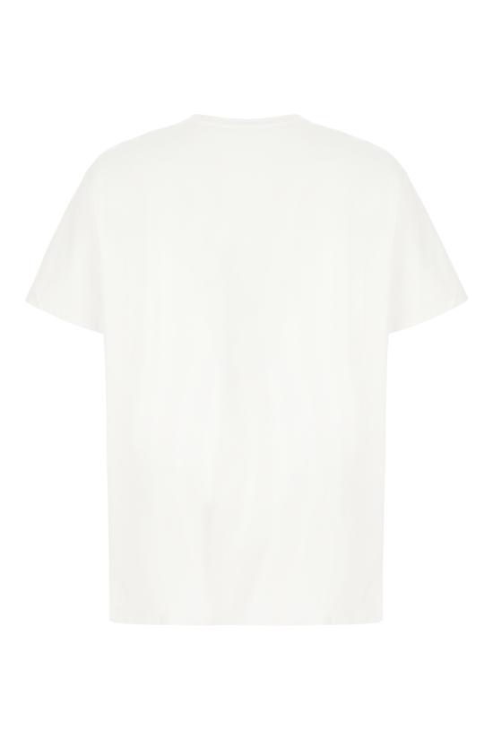  발망 반팔 티셔츠 EH1EG010BB73 GAB BLANC NOIR - BALMAIN