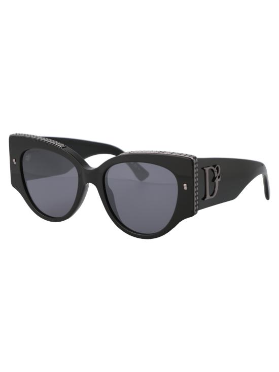 24FW 디스퀘어드2 선글라스 D2 0032 S 807 T4 BLACK - DSQUARED2