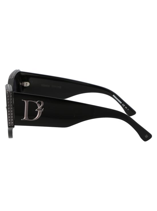 24FW 디스퀘어드2 선글라스 D2 0032 S 807 T4 BLACK - DSQUARED2
