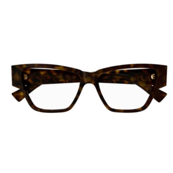  보테가베네타 안경 BV1288O 002 HAVANA HAVANA TRANSPA - BOTTEGA VENETA