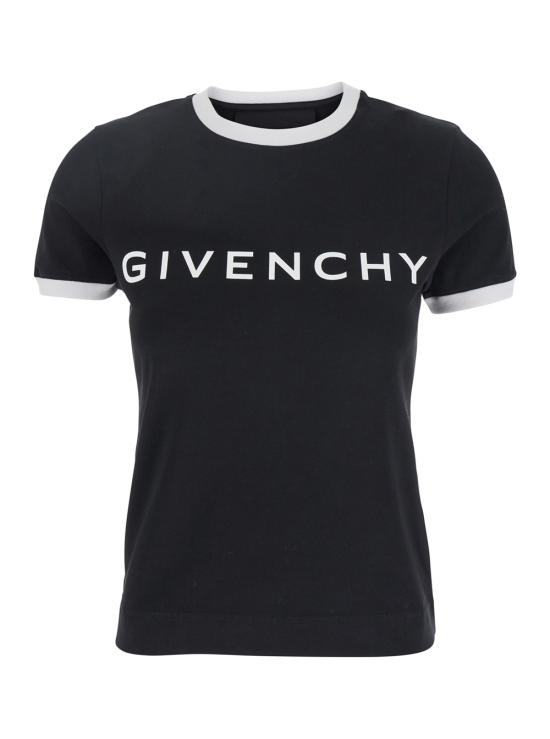 25FW 지방시 반팔 티셔츠 BW70BF3YAC004 Black