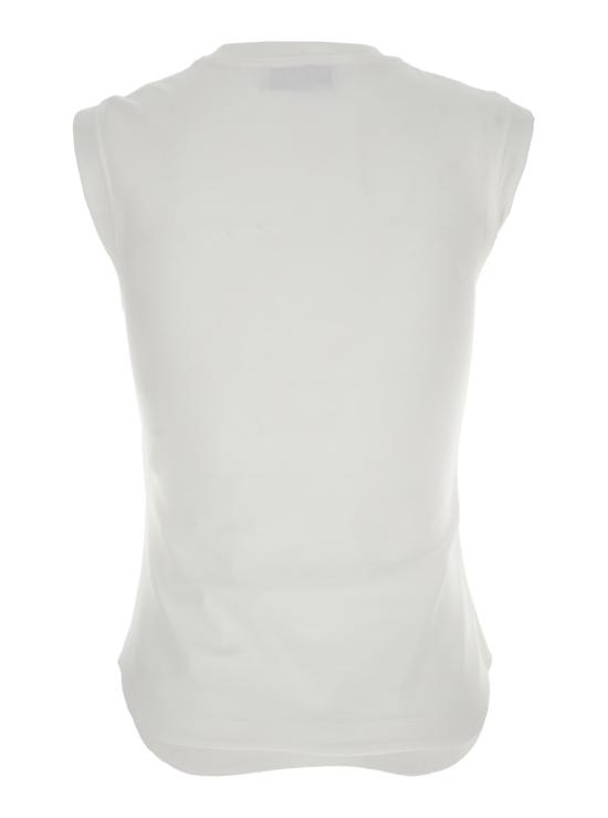 25SS 디 아티코 민소매 티셔츠 250WCN00003JJJ025AA001 White - THE ATTICO