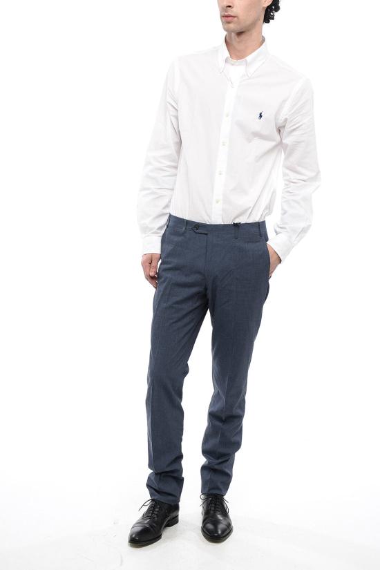  꼬르넬리아니 스트레이트 팬츠 834R43 8283026 001 Blue - CORNELIANI