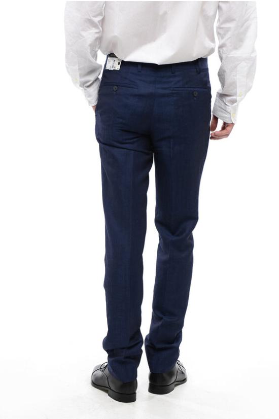  꼬르넬리아니 수트 팬츠 734201 4114168 004 Blue - CORNELIANI