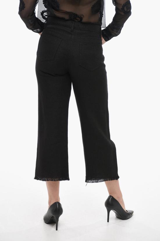  막스마라 스트레이트 팬츠 91311822600 010 Black - MAX MARA