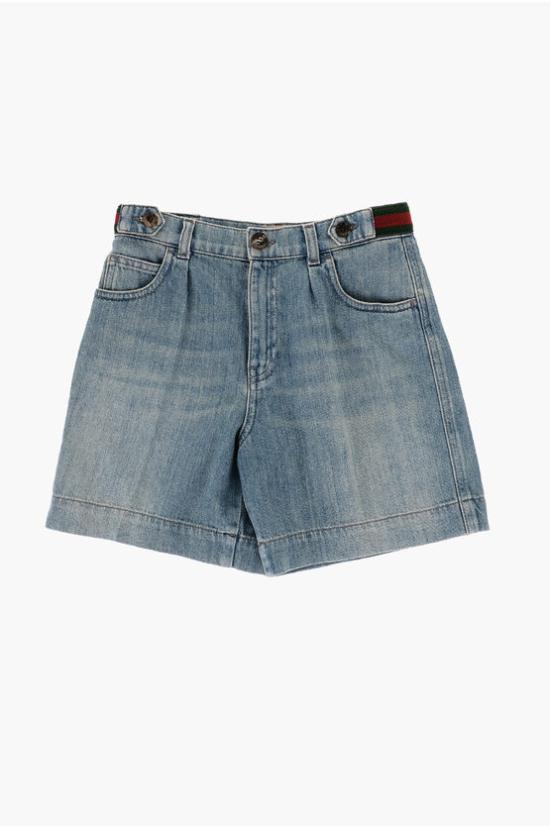  [키즈] 구찌 데님 숏팬츠 759867XDCRW4447 Blue