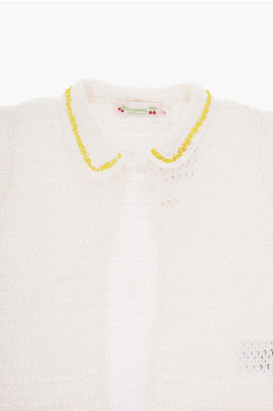  [키즈] 봉쁘앙 가디건 S03GCAK00009002 White - BONPOINT