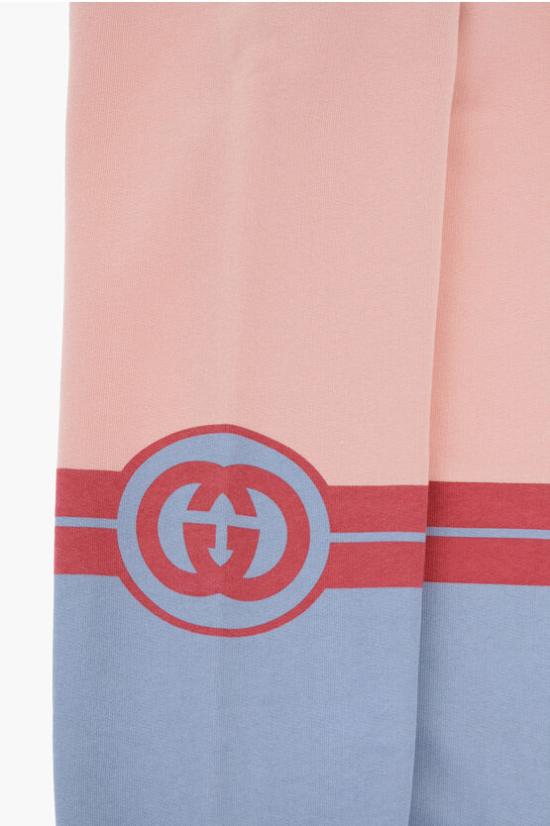  [키즈] 구찌 트레이닝/조거 팬츠 772323XJF5X6372 Pink - GUCCI