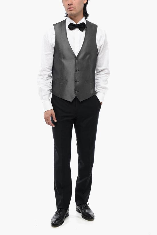  꼬르넬리아니 베스트 87C082 117185 090 Nero Grigio - CORNELIANI