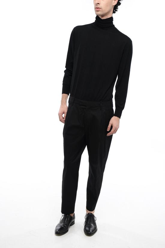  닐바렛 스트레이트 팬츠 PBPA065H U009 01 Black - NEIL BARRETT