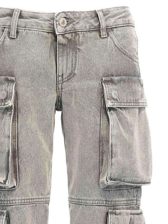  디 아티코 스트레이트 팬츠 241WCP113D070307 Grey - THE ATTICO