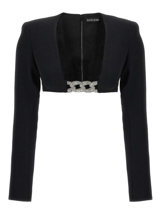  데이비드 코마 긴팔 티셔츠 PF23DK11TBLACKSILVER Black