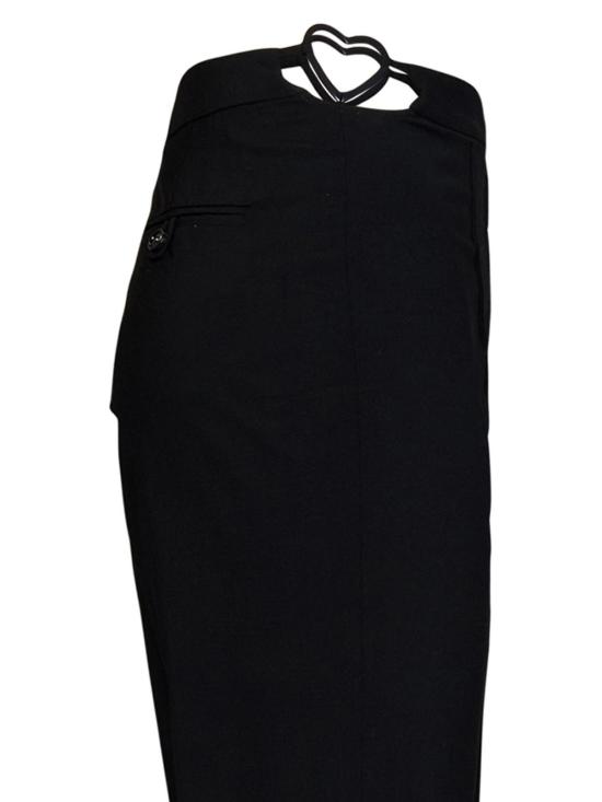  넨시 도자카 스트레이트 팬츠 NDSS23TRS026BLACK Black - NENSI DOJAKA