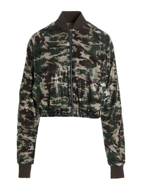  크리스조이 자켓 ESW001CAMPLTMIX68 Green