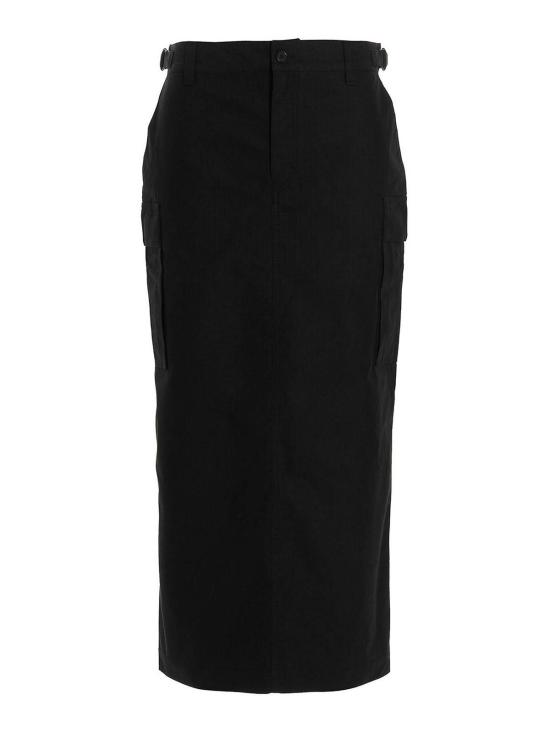  워드로브NYC 미디 스커트 W2064R11BLACK Black