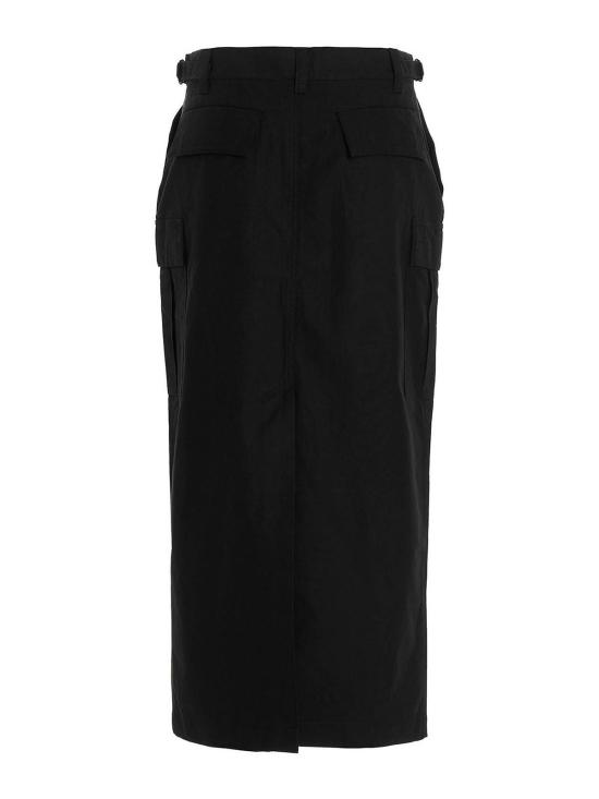  워드로브NYC 미디 스커트 W2064R11BLACK Black - WARDROBE.NYC
