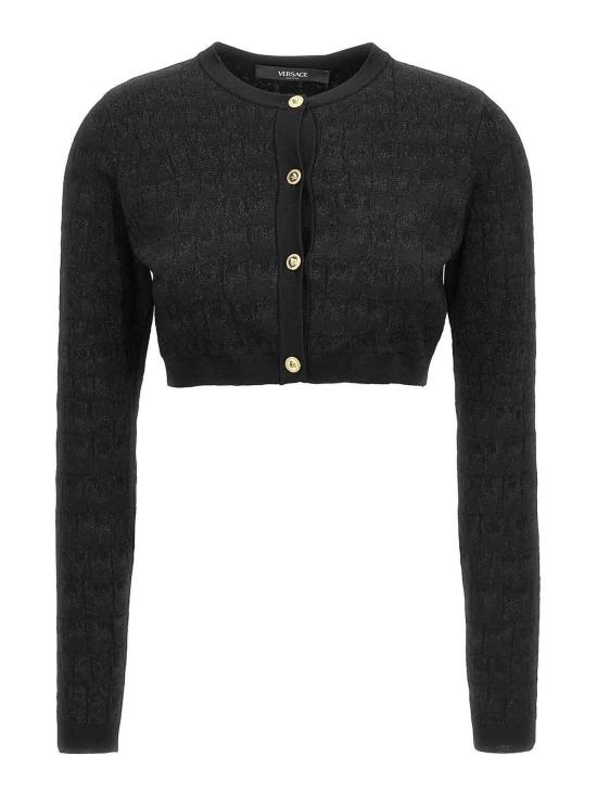  베르사체 가디건 10110201A088781B000 Black