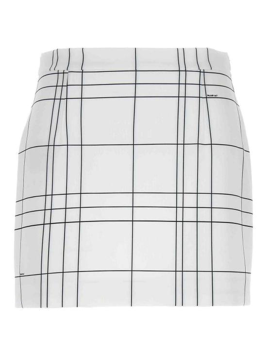  마르니 숏 스커트 GOMA0553S0UTN910TCW03 White