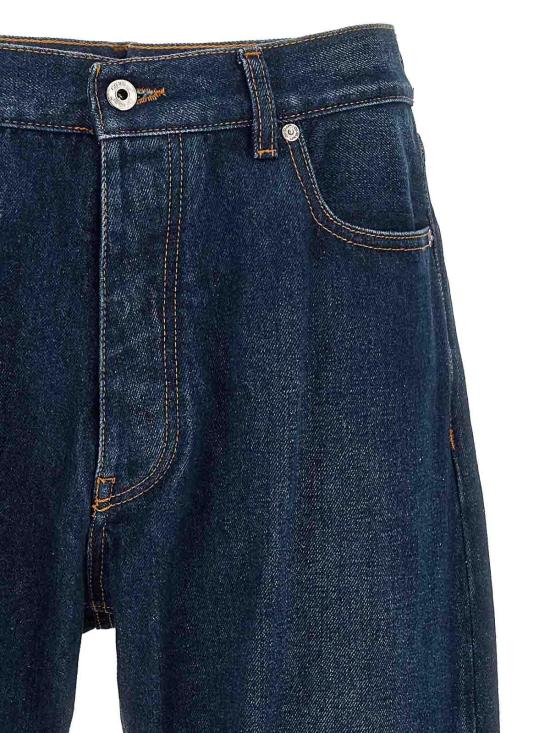  오프화이트 데님 팬츠 OMYA177C99DEN0034400 Blue - OFF WHITE