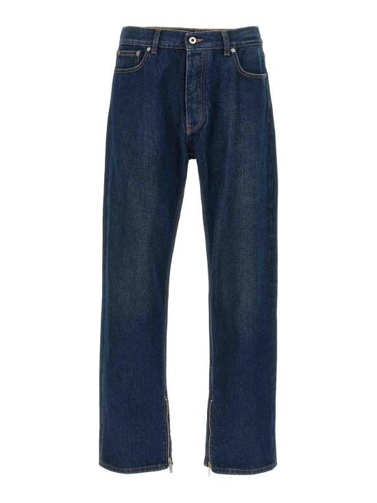  오프화이트 데님 팬츠 OMYA177C99DEN0034400 Blue