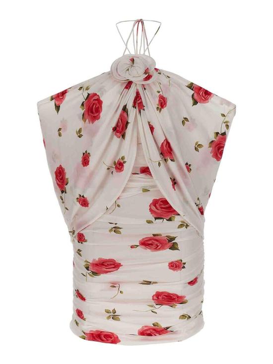  마그다뷰트림 블라우스 176424CREAM Multicolour