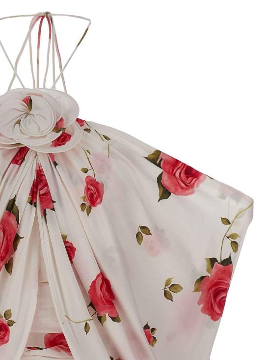  마그다뷰트림 블라우스 176424CREAM Multicolour - MAGDA BUTRYM