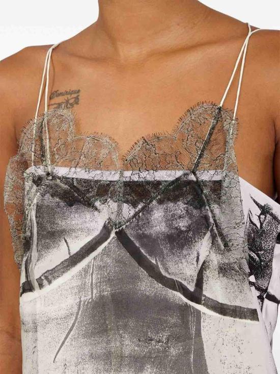 24FW 마르지엘라 롱 스커트 S51DD0012STZ124961 Grey - MAISON MARGIELA