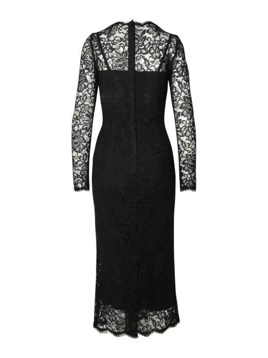 26FW 돌체앤가바나 미디 스커트 F6AQGTHLUAHN0000 BLACK - DOLCE & GABBANA