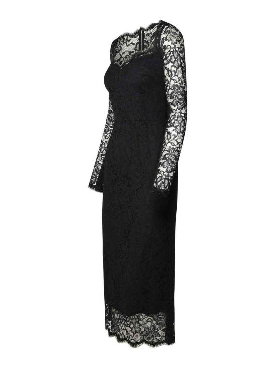 26FW 돌체앤가바나 미디 스커트 F6AQGTHLUAHN0000 BLACK - DOLCE & GABBANA